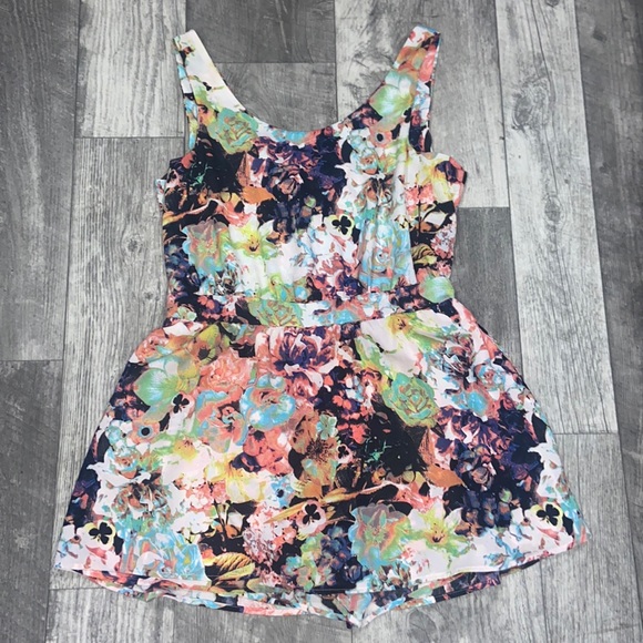 Material Girl Pants - HOT CORAL COMBO Nantucket Skort Romper NWT Macy’s